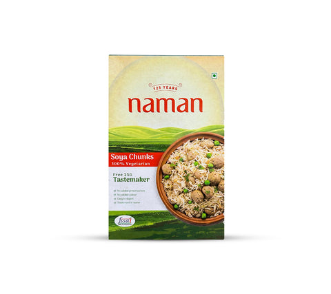 Naman Soya Chunks with Tastemaker