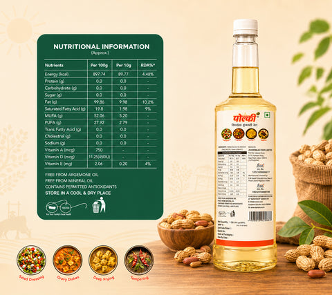 Polki Refined Groundnut Oil